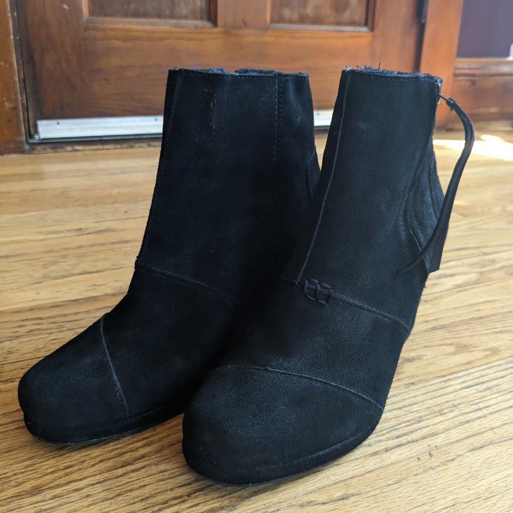Toms wedge boot